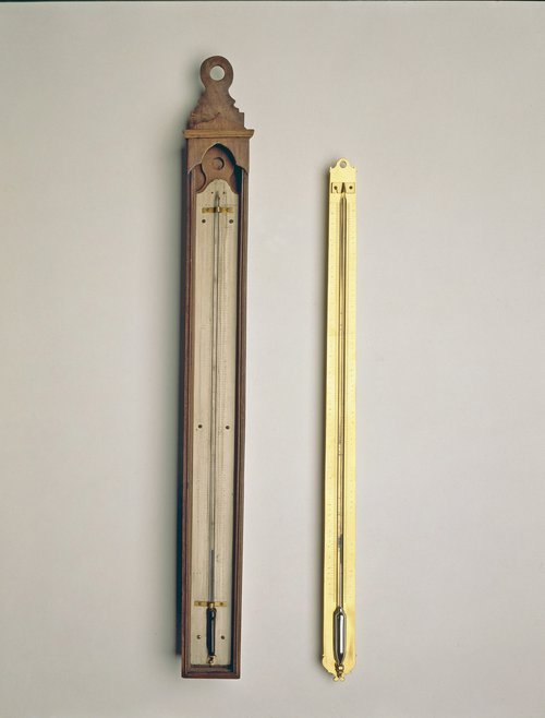 Thermometer van Daniel Gabriel Fahrenheit (1727). Collectie Rijksmuseum Boerhaave.